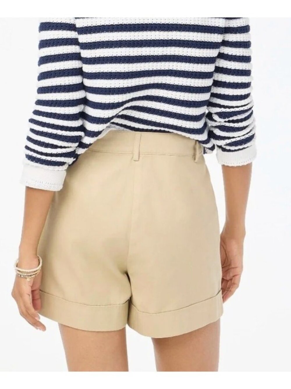 J. Crew Light Khaki Pleated Chino Short/NWT/14 - Picture 3 of 13